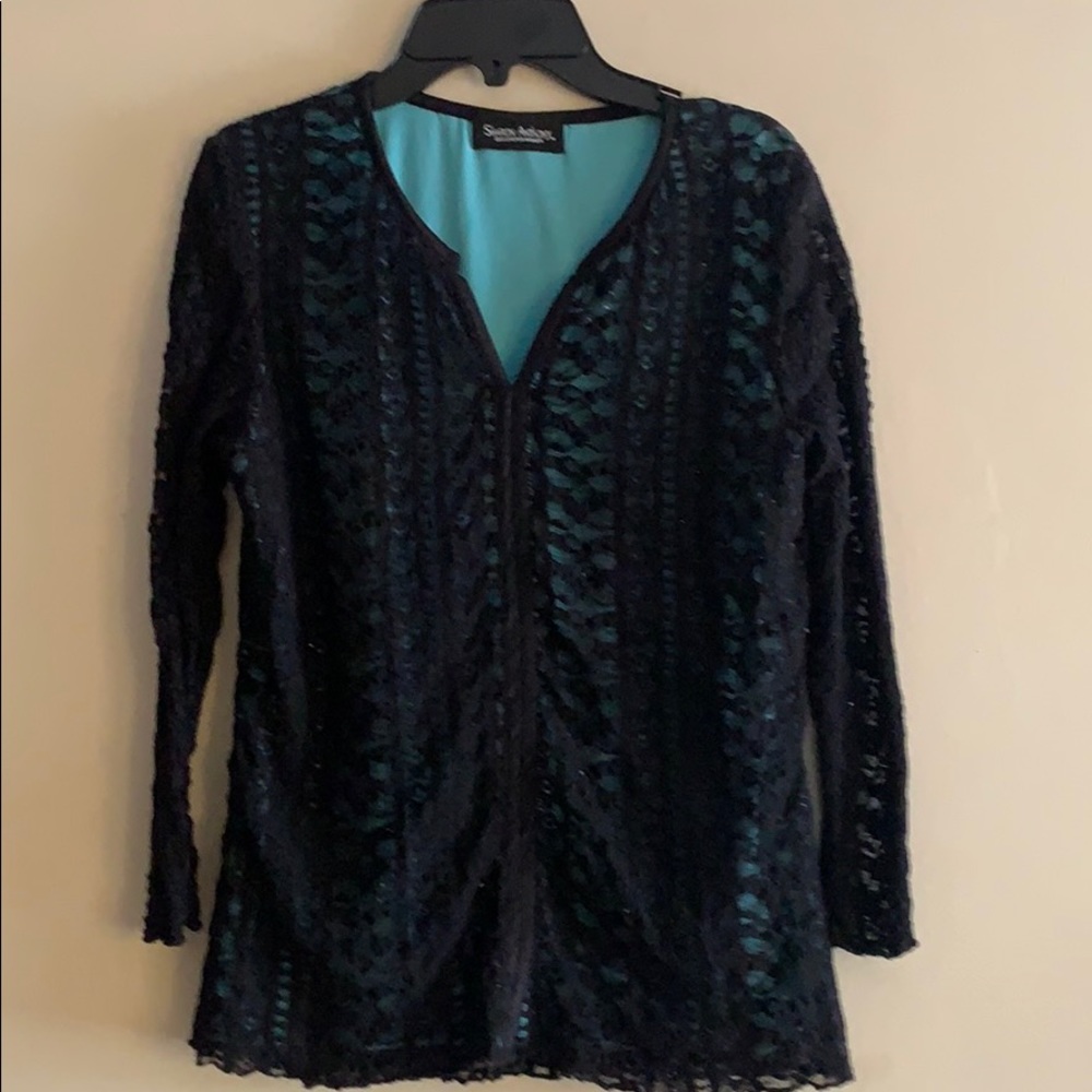 Sharon Anthony Lace Top